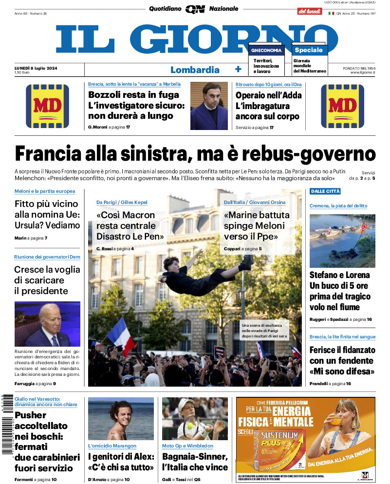 Prima-pagina-il giorno-edizione-di-oggi-20240708